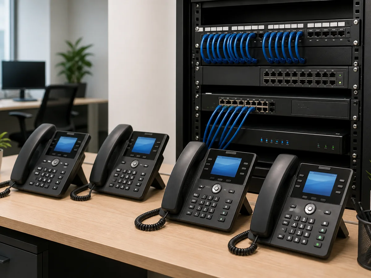 VoIP Systems installation project by Lynn-Tech in Lebanon — example 2